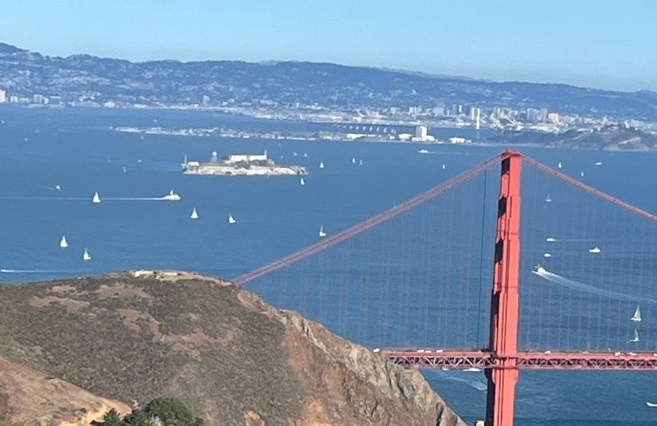 Golden Gate-bron. San Francisco, USA